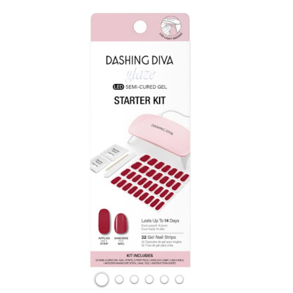 Dashing Diva Glaze LED Semi-Cured Gel Starter Kit